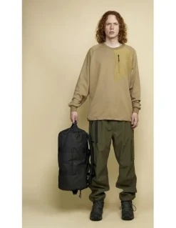 Elliker Whest Duffle Bag Backpack 32L in Black