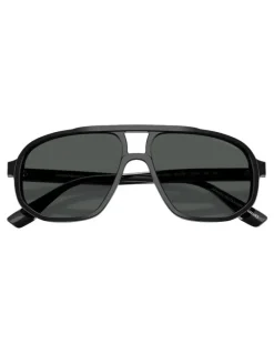Emporio Armani Acetate Sunglasses in Black