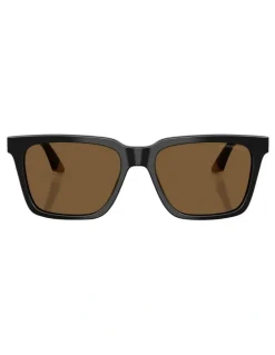 Emporio Armani Acetate Sunglasses in Black