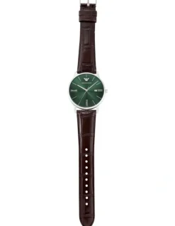 Emporio Armani Analogue AR11672 Watch in Brown