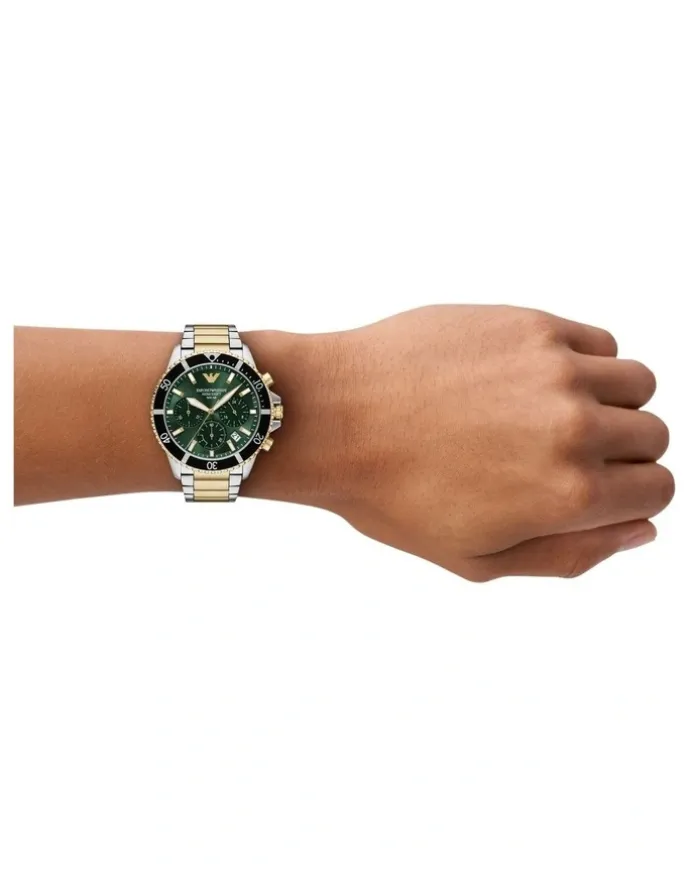 Emporio Armani Chronograph Watches in Multicolour