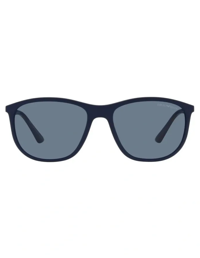 Emporio Armani EA4201 Polarised Sunglasses in Blue