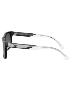 Emporio Armani EA4224 Polarised Sunglasses in Black