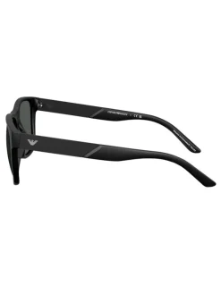 Emporio Armani Injected Sunglasses in Black