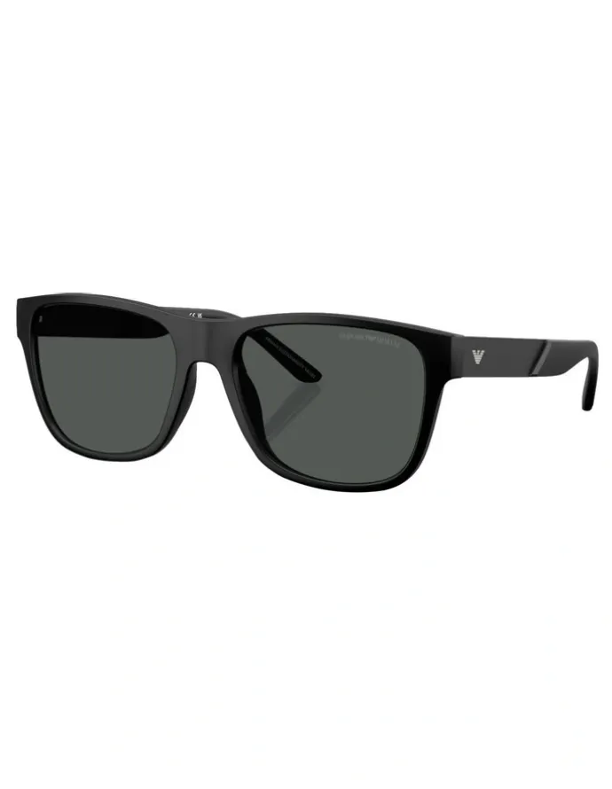 Emporio Armani Injected Sunglasses in Black