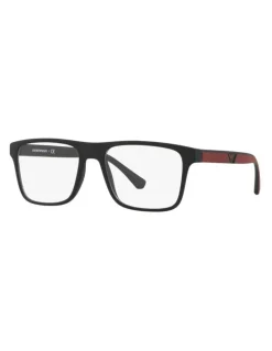 Emporio Armani Injected Sunglasses in Black