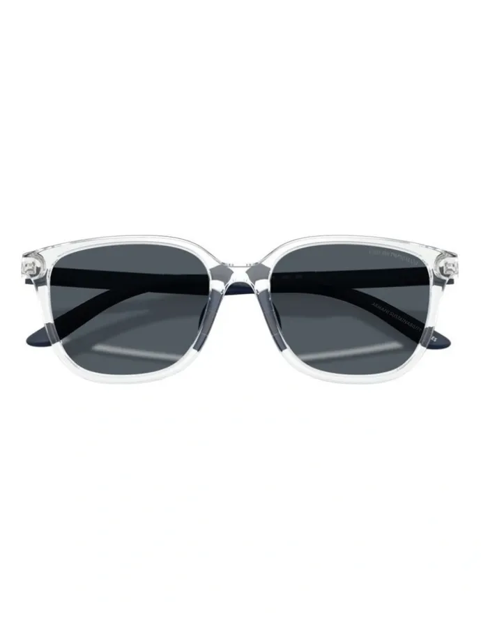 Emporio Armani Injected Sunglasses in Transparent