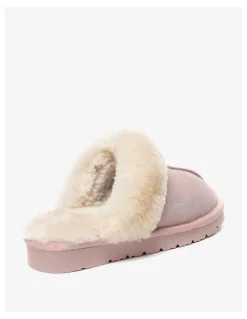 Ever AU Muffin Slipper Suede in Pink