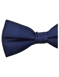 Ferrari Formalwear Patterned Bow Tie in Navy
