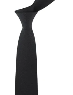 Ferrari Formalwear Zenetti Tie & Hank Set in Black