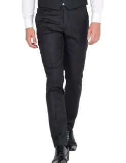 Ferrari Formalwear Pure Wool Suit Trouser in Charcoal
