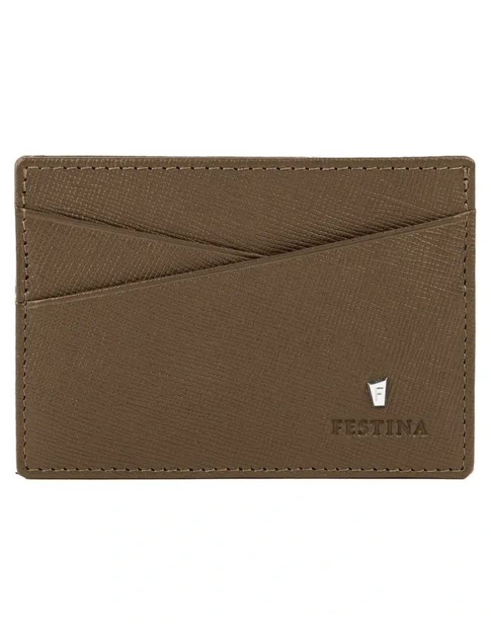 Festina Festina Leather Card Holder Chronobike Camel