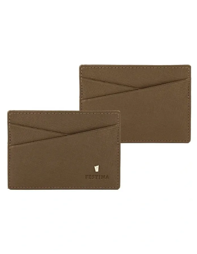 Festina Festina Leather Card Holder Chronobike Camel