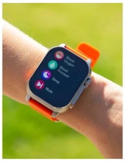 Fit Smart Elite XL Smart Watch in Orange