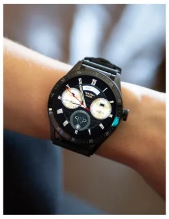 Fit Smart Momentum Audio Smart Watch in Black