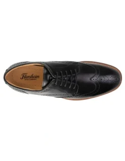 Florsheim Anthem Wingtip Derby Shoe in Black