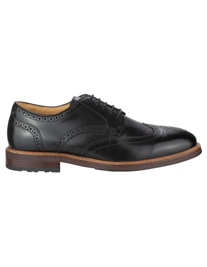 Florsheim Anthem Wingtip Derby Shoe in Black