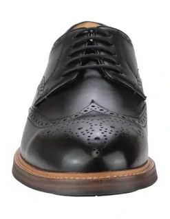 Florsheim Anthem Wingtip Derby Shoe in Black