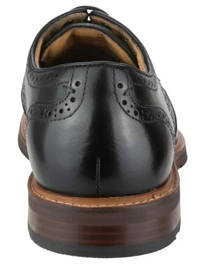 Florsheim Anthem Wingtip Derby Shoe in Black