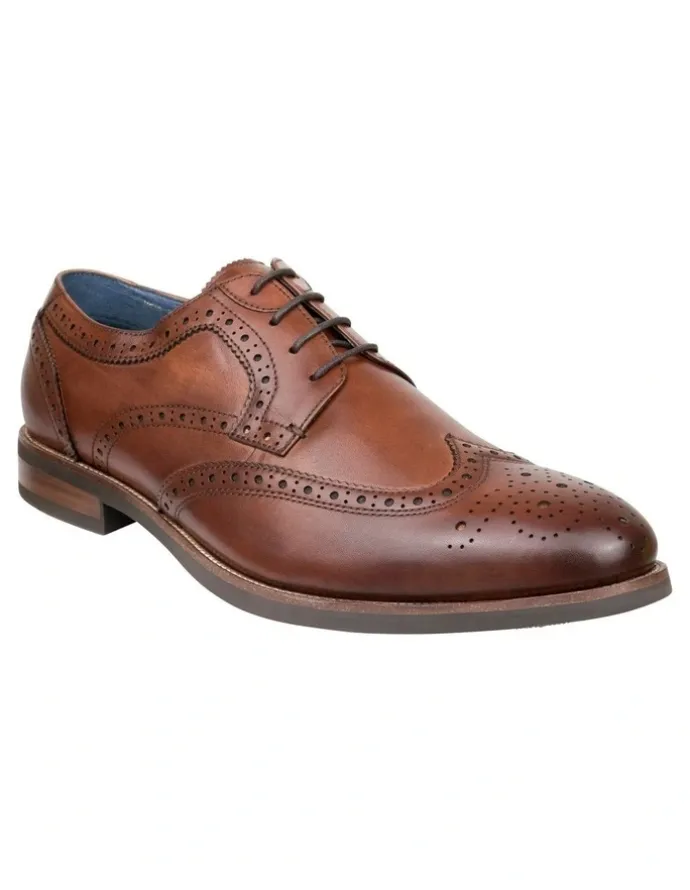 Florsheim Arcus Wingtip Dress Shoe in Tan
