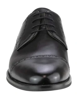 Florsheim Chadwick Cap Toe Derby Shoe in Black