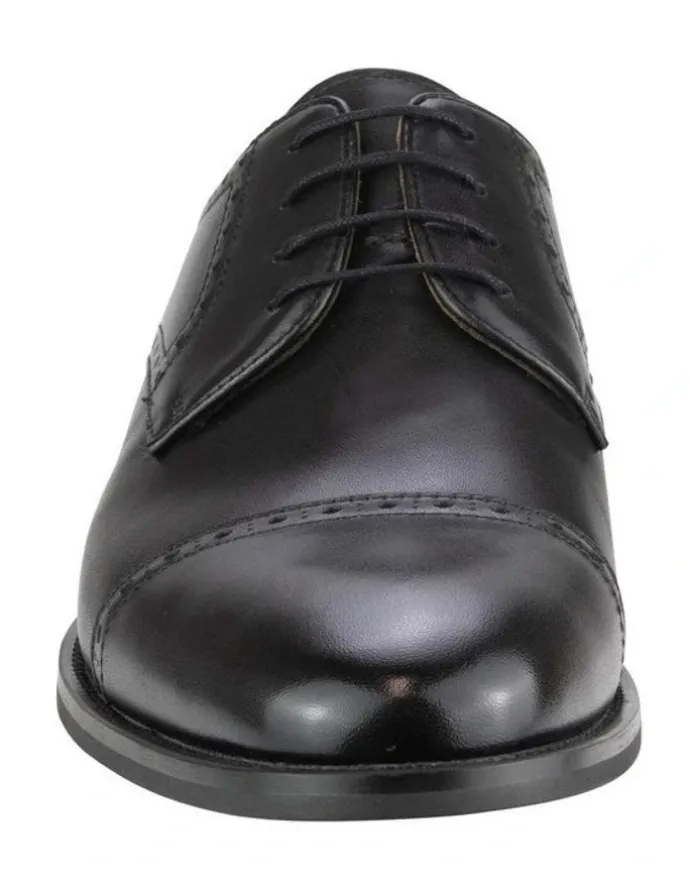 Florsheim Chadwick Cap Toe Derby Shoe in Black