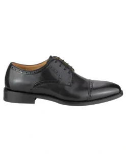 Florsheim Chadwick Cap Toe Derby Shoe in Black