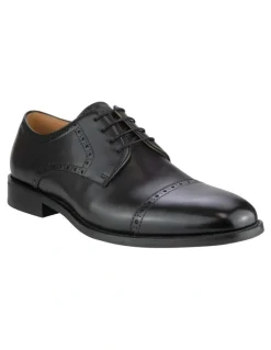 Florsheim Chadwick Cap Toe Derby Shoe in Black