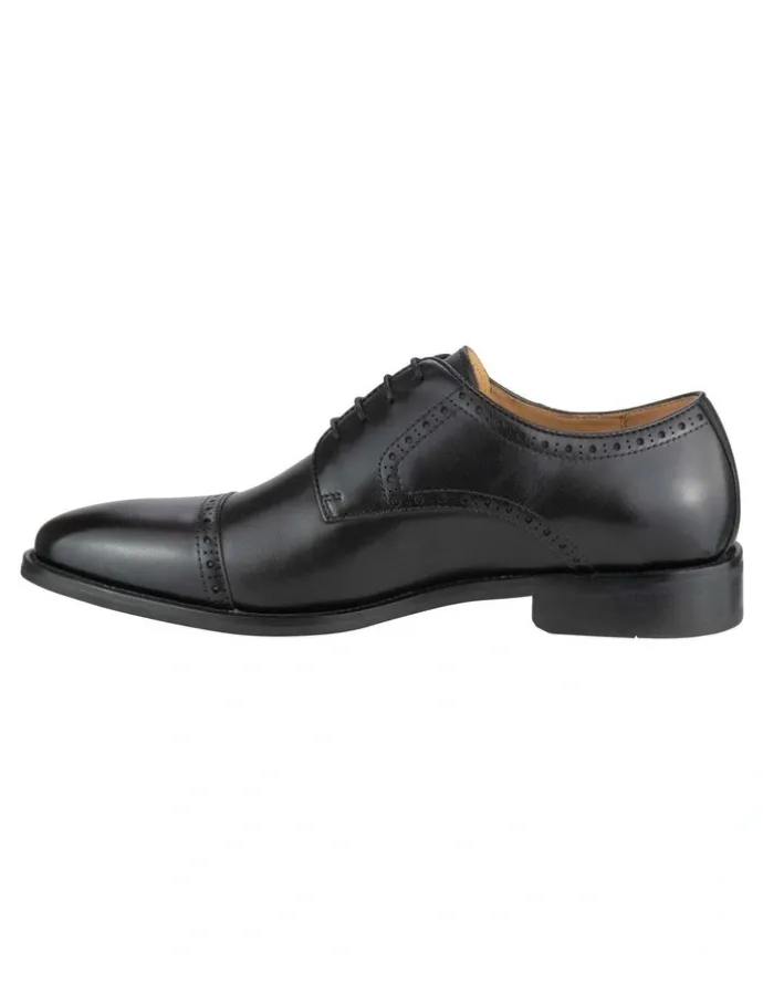 Florsheim Chadwick Cap Toe Derby Shoe in Black