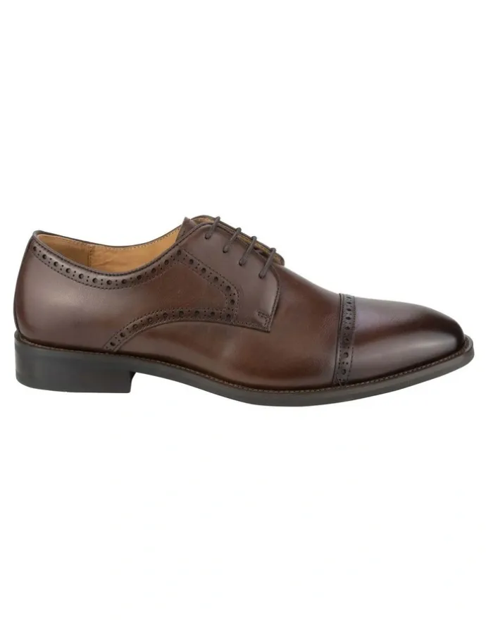 Florsheim Chadwick Cap Toe Derby Shoe in Brown