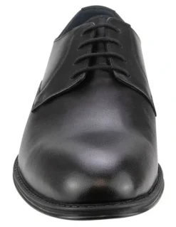 Florsheim Chatham Plain Toe Derby Shoes in Black