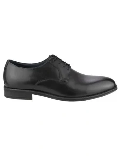 Florsheim Chatham Plain Toe Derby Shoes in Black