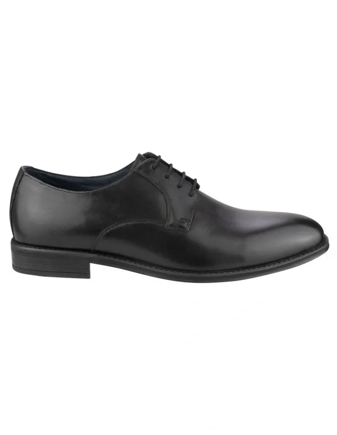 Florsheim Chatham Plain Toe Derby Shoes in Black