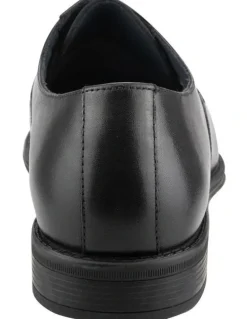 Florsheim Chatham Plain Toe Derby Shoes in Black