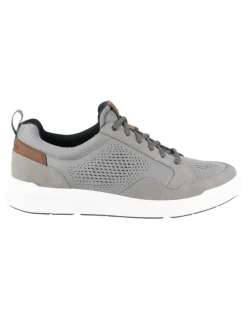 Florsheim City Rally Knit Lace To Toe Sneaker in Grey