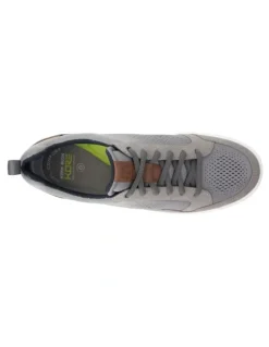 Florsheim City Rally Knit Lace To Toe Sneaker in Grey