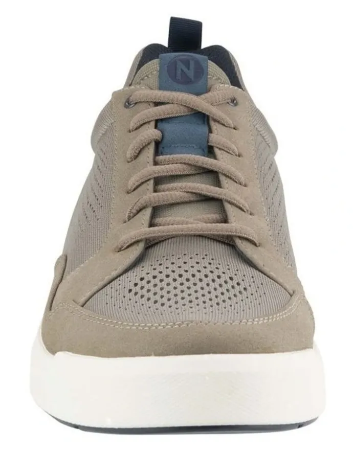 Florsheim City Rally Knit Lace To Toe Sneaker in Khaki