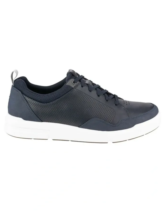 Florsheim City Rally Lace To Toe Sneaker in Navy