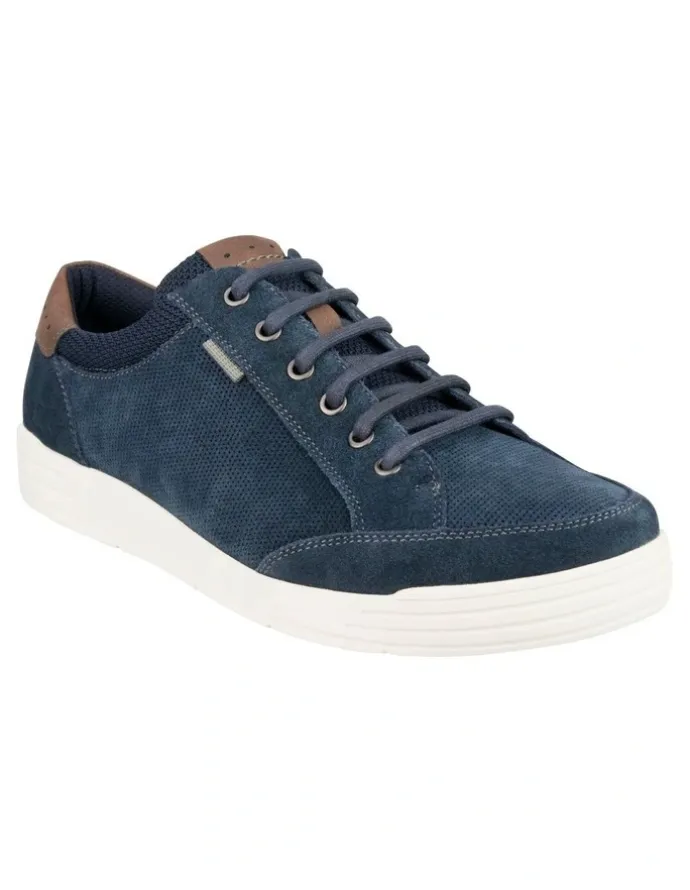 Florsheim City Walk Lace To Toe Sneaker in Navy