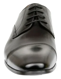 Florsheim Clayton Cap Toe Derby Shoes in Black