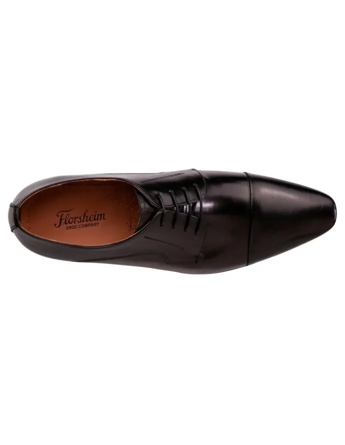 Florsheim Copenhagen Cap Toe Shoes in Black