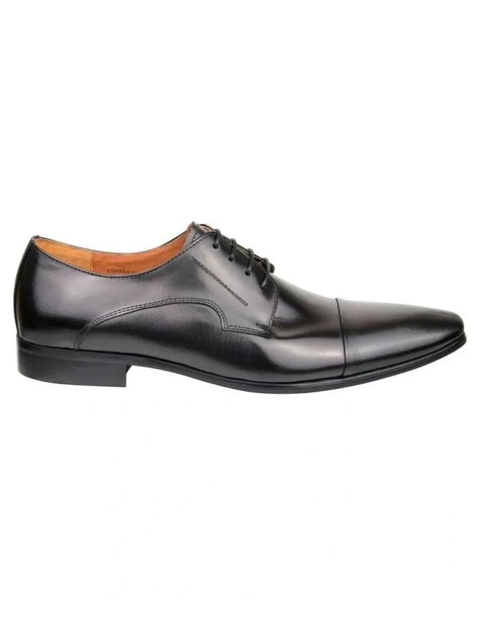 Florsheim Copenhagen Cap Toe Shoes in Black