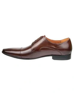 Florsheim Copenhagen Cap Toe Derby Shoes in Brown