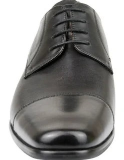 Florsheim Cross Cap Toe Derby Shoes in Black