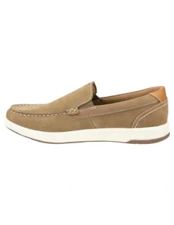 Florsheim Crossover Moc Toe Slip On Shoes in Olive