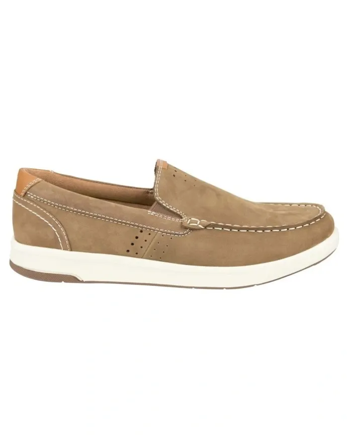 Florsheim Crossover Moc Toe Slip On Shoes in Olive