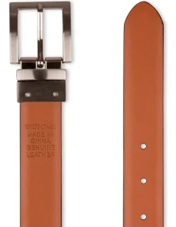 Florsheim Dominic Reversible Leather Belt in Black/Tan