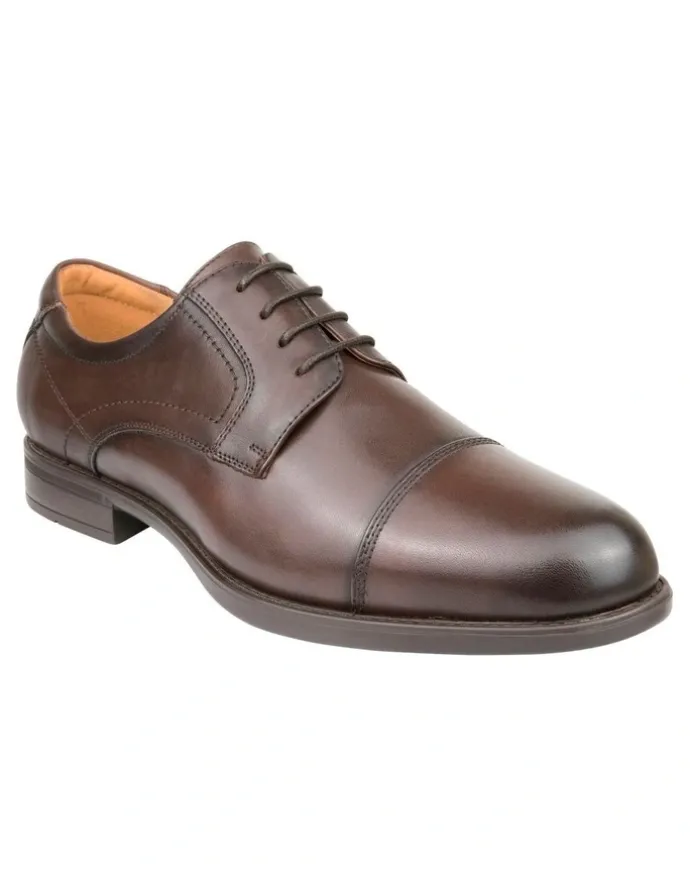 Florsheim Fairfield Derby Wide Width Shoes in Brown