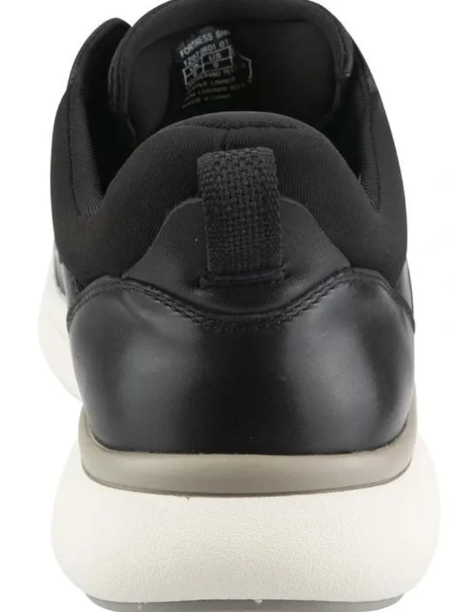 Florsheim Fortress Perf Toe Elastic Sneaker in Black