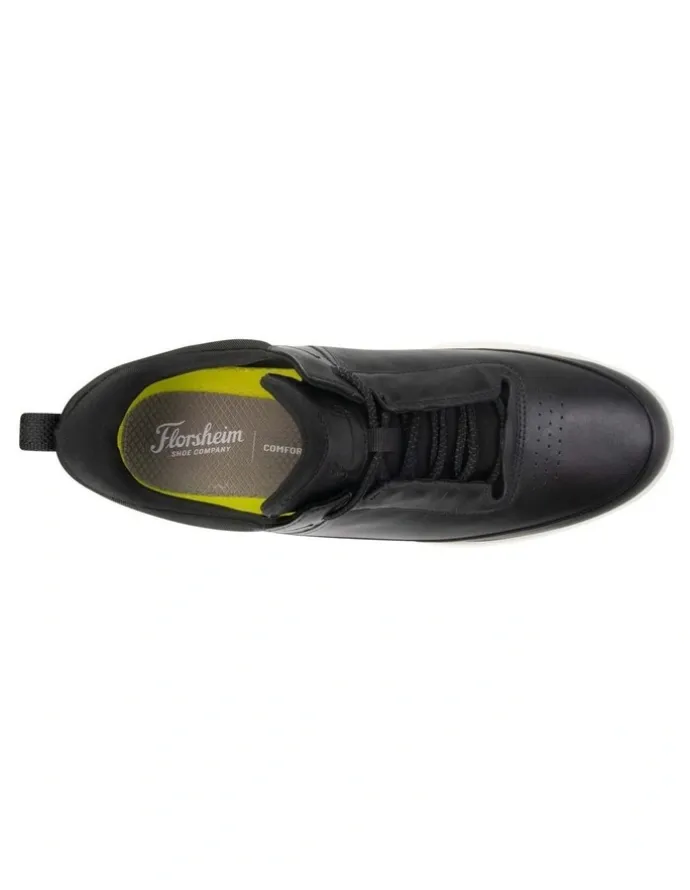 Florsheim Fortress Perf Toe Elastic Sneaker in Black